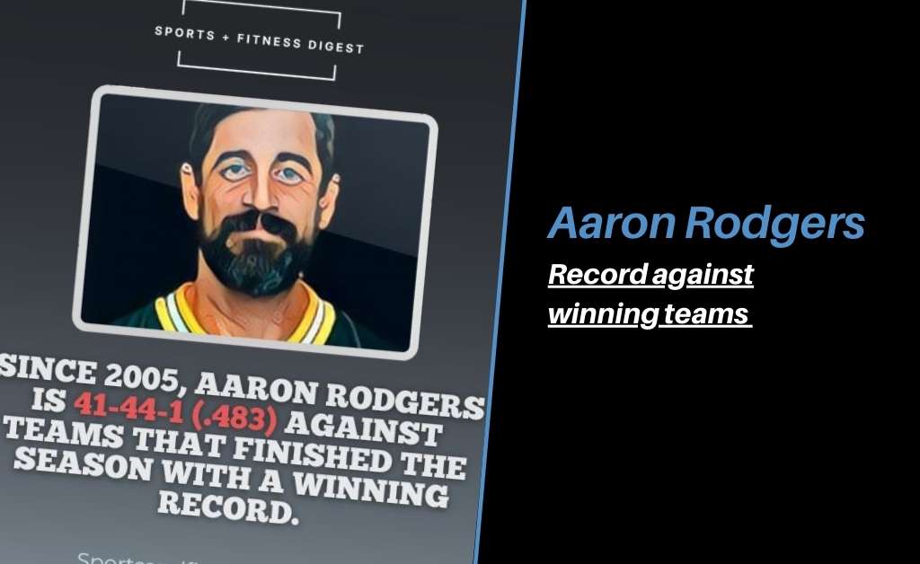 Aaron Rodgers' record against every NFL team