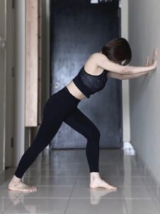 Wall stretch